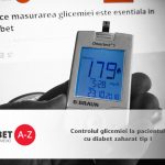 Controlul glicemiei la pacientul cu diabet zaharat tip 1