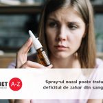 Spray-ul nazal poate trata deficitul de zahar din sange