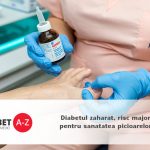 Diabetul zaharat, risc major pentru sanatatea picioarelor