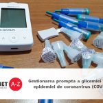 Gestionarea prompta a glicemiei in cazul epidemiei de coronavirus (COVID-19)