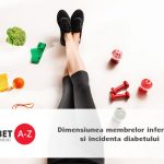 Dimensiunea membrelor inferioare si incidenta diabetului